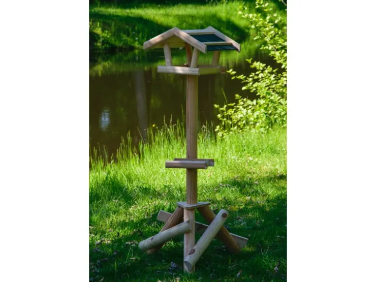 Dobar Vogelhaus Piet inkl. Ständer FSC®* Vogelbedarf