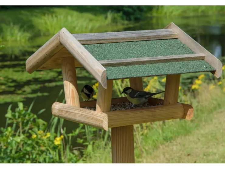 Dobar Vogelhaus Piet inkl. Ständer FSC®* Vogelbedarf