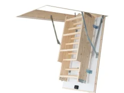 Dolle Bodentreppe Pur Set 130x70 cm wärmegedämmt U-Wert 1,6 Höhe bis 285 cm