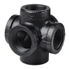 Dolle Eckverbinder für Pipe-Regalsystem 6 x 20 mm (3/4") Schwarz Matt
