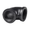 Dolle 90°-Eckverbinder für Pipe-Regalsystem 2 Innengewinden 20 mm (3/4") Schwarz
