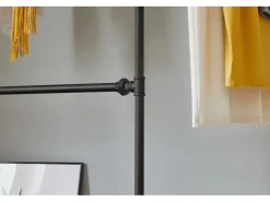 Dolle Rohr Tube für Pipe-Regalsystem Ø 25 mm x 802 mm Schwarz Matt