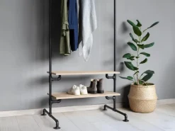 Dolle Rohr Tube für Pipe-Regalsystem Ø 25 mm x 1.000 mm Schwarz Matt* Regalsysteme
