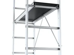Drabest Arbeitsgerüst 3-in-1 Aluminiumleiter Traglast 150kg* Leitern