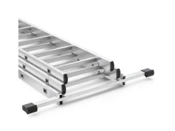 DRABEST Vielzweckleiter 3 x 7 Sprossen Aluminium* Leitern