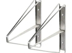 Duraline Regalträger Doppelt Hoch S2 Weiss 24 cm x 26,5 cm* Schweberegale