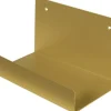 Duraline Regalträger Doppelt Gefalzt Messing 25 cm x 15 cm x 15 cm* Schweberegale