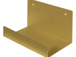 Duraline Regalträger Doppelt Gefalzt Messing 25 cm x 15 cm x 15 cm* Schweberegale