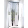 Easymaxx Tür-Moskitonetz Magic Klick Schwarz 90 cm x 210 cm* Türvorhänge