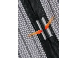 Easymaxx Tür-Moskitonetz Magic Klick Schwarz 90 cm x 210 cm* Türvorhänge