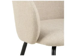 ebuy24 Eleanor Esszimmerstuhl Mit Armlehnen Stoff Beige* Stühle