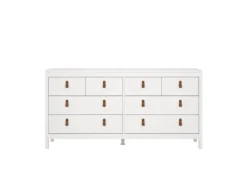 ebuy24 Madrid Kommode 8 Schubladen Weiß* Kommode