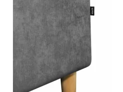 ebuy24 Marino Sofa Chaiselongue Rechts oder Links Gewendet in Samt Grau* Sofas