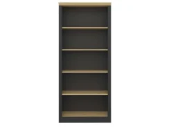 ebuy24 Nola Regal 4 Ablagen Kaffeefarben
