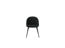 ebuy24 Skagen Esszimmerstuhl Velour Schwarz* Stühle