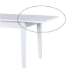 ebuy24 Wright Esstisch Zusatzplatte 1 stk Weiss* Tische