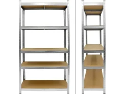 ECD Germany 2Er Set Werkstattregal 200x100x50 cm Metall Verzinkt bis 750 kg* Weitere Regale
