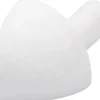 Arcansas Ecke Viertelkreis-Abschlussprofil PVC matt Weiß 12,5 mm (4 Stk.)* Deckenplatten
