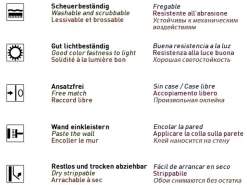 EDEM 80357BR60 Decken Wand Vliestapete Struktur zum Überstreichen 25,05 m x 1,06 m 26,50 m2 Weiß