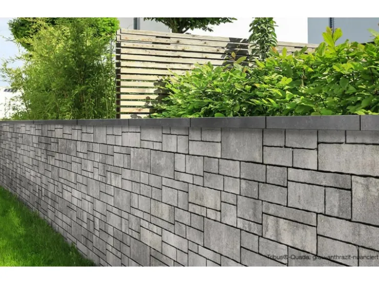 EHL Mauerstein Tribus Quada 40,2 cm x 18 cm x 6,7 cm -Nuanciert* Sitzbänke