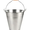Eimer mit Henkel und Holzgriff 7,2 l Zink Standard* Malerbedarf