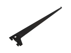 Einlochträger 35 cm* Wandregale|Regale Schwarz