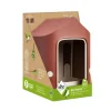Elho Vogelfutterhaus Cosy 18 cm Rot-Weiß