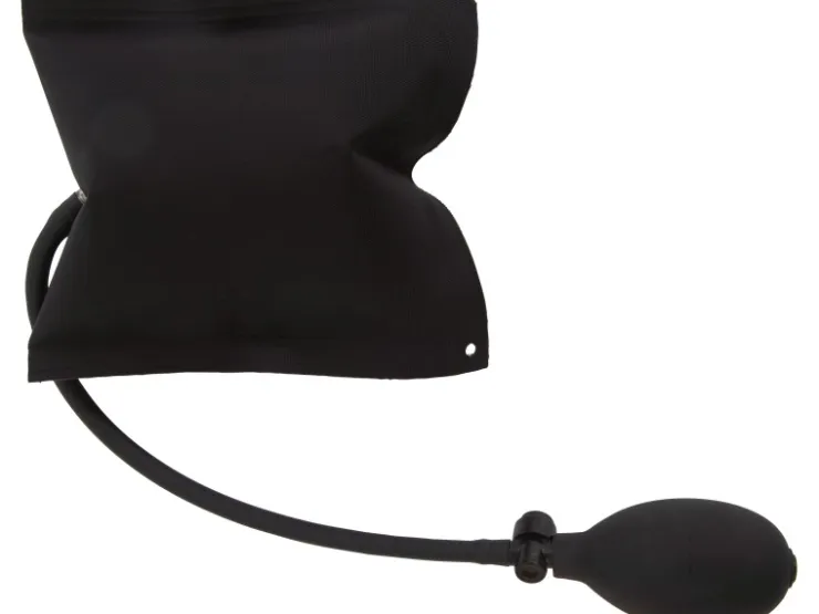 ELLIX Aufpumpbares Montagekissen 16,5 cm x 15 cm Schwarz* Kissen