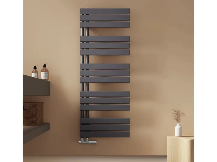 Emke Badheizkörper 130x50cm 695W Handtuchwärmer für Badezimmer Handtuchtrockner* Bettwäsche
