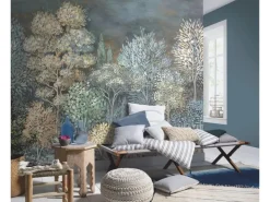 ELLE Decoration by Crown Erismann Fototapete French Forest 400 cm x 270 cm Blau* Fototapeten