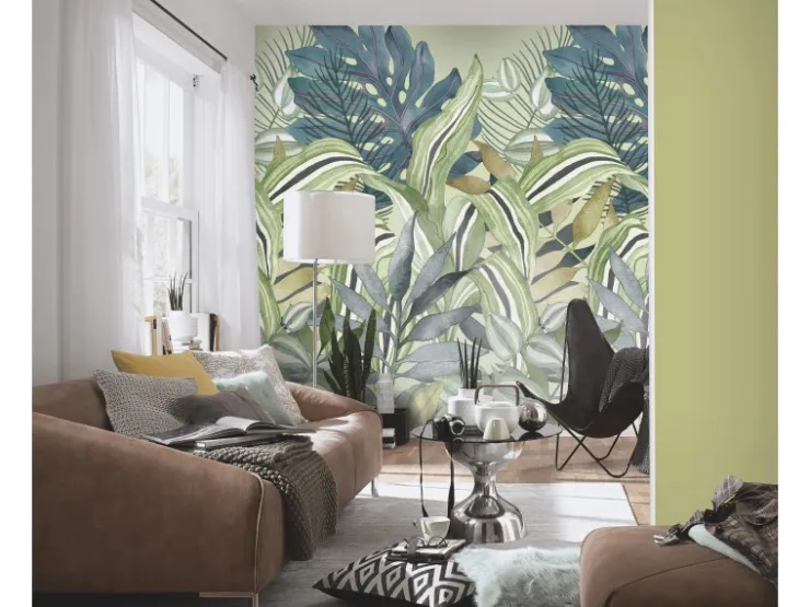 ELLE Decoration by Crown Erismann Fototapete Guayana 150 cm x 280 cm Grün