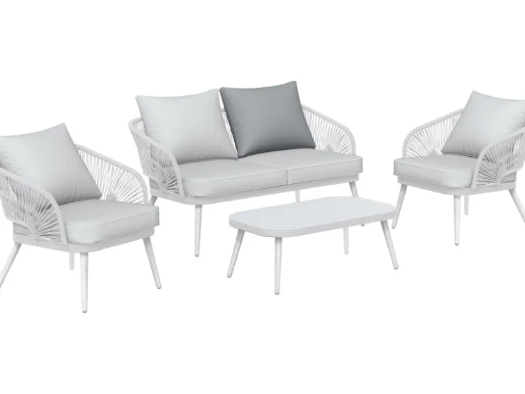 Ersatz-Rückenkissen für Edna Sofa-Lounge-Set Grau* Sofas