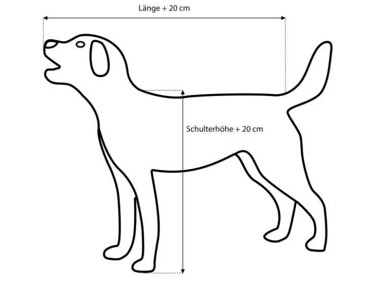 Erst-Holz Hundebett für Große Hunde 100 x 60 cm Kiefer Tierbett Rollrost inkl.* Kissenbezüge