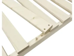 Erst-Holz Niederflurbett Metallfrei 140 x 200 Futon Lattenrost Fichte Modell 97 ohne Zubehör* Betten