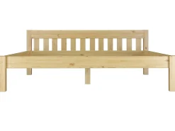 Erst-Holz Stabiles Ehebett Holzbett Gästebett 180 cm x 200 cm Kiefer Massiv Modell 38 ohne Zubehör