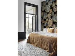 ESTAhome Fototapete Baumstämme Braun 186 cm x 279 cm 158206
