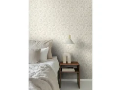ESTAhome Tapete Eleganten Blumen Braun 53 cm x 10,05 m 127626