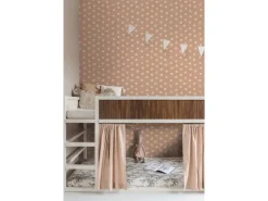 ESTAhome Tapete Gänseblümchen Terrakottarosa 53 cm x 10.05 m* Dekorative Tapeten