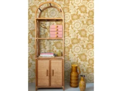 ESTAhome Tapete Retro Blumen 50 x 900 cm