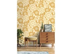 ESTAhome Tapete Retro Blumen 50 x 900 cm