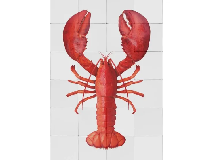 ESTAhome Wandtattoo Hummer Rot 70 x 46,5 cm 159035* Wandtattoos