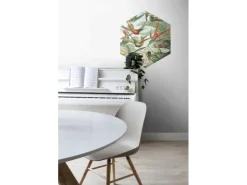 ESTAhome Wandtattoo Vögel Dschungelgrün 70 x 81 cm 158999* Wandtattoos