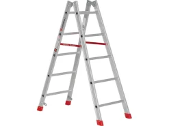 Euroline Premium 305 Sprossenstehleiter 2x5 Sprossen