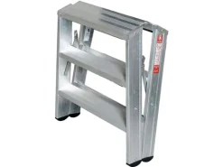 Euroline Premium 30581 Stufenstehleiter Breit 2x2 Stufen* Klapptritte