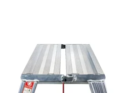 Euroline Premium 30581 Stufenstehleiter Breit 2x2 Stufen* Klapptritte