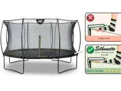 Exit Toys EXIT Silhouette Trampolin D366cm - schwarz