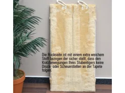 eyepower Sisal Kantenschutz M für Innen- und Außenecken 55 x 27 cm Beige* Katzenbedarf