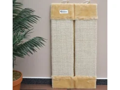 eyepower Sisal Kantenschutz M für Innen- und Außenecken 55 x 27 cm Beige* Katzenbedarf