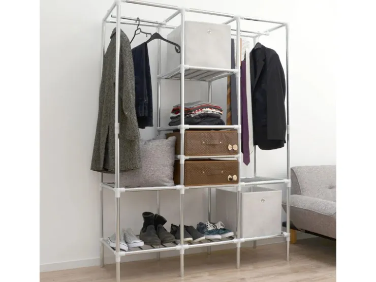 eyepower XL Kleiderschrank System 2 Schubladen 178 x 128 x 44,5 cm* Weitere Regale