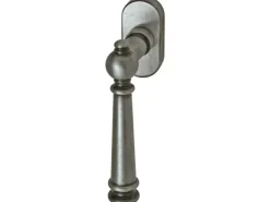 Alpertec Fenstergriff "Mount Blance" 4 cm Stift Stahlgrau-Geschwärzt